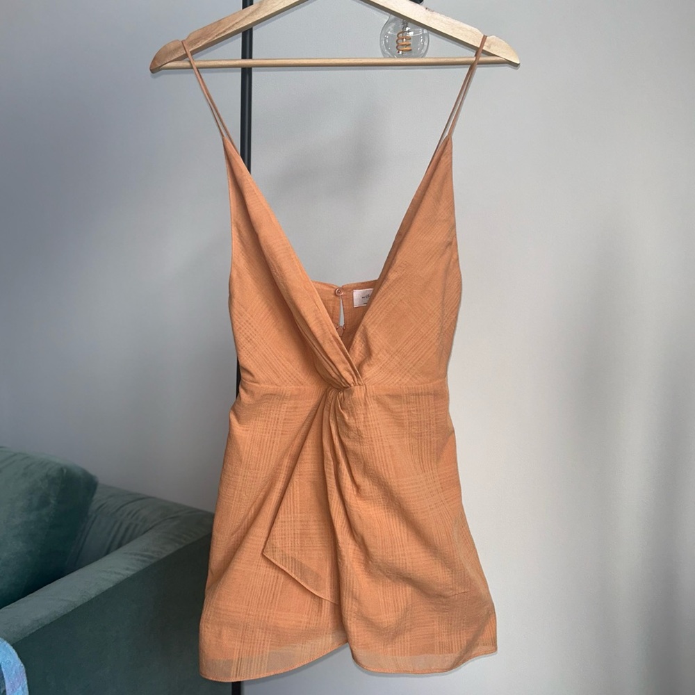 Wilfred Terracotta Camisole Top